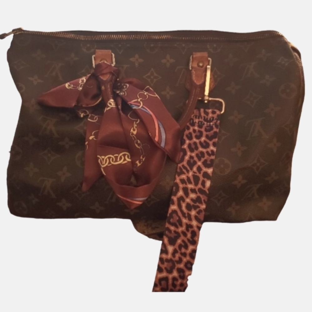 Louis Vuitton Monogram Speedy 35 with Twillys & crossbody strap 1997 - Picture 2 of 11